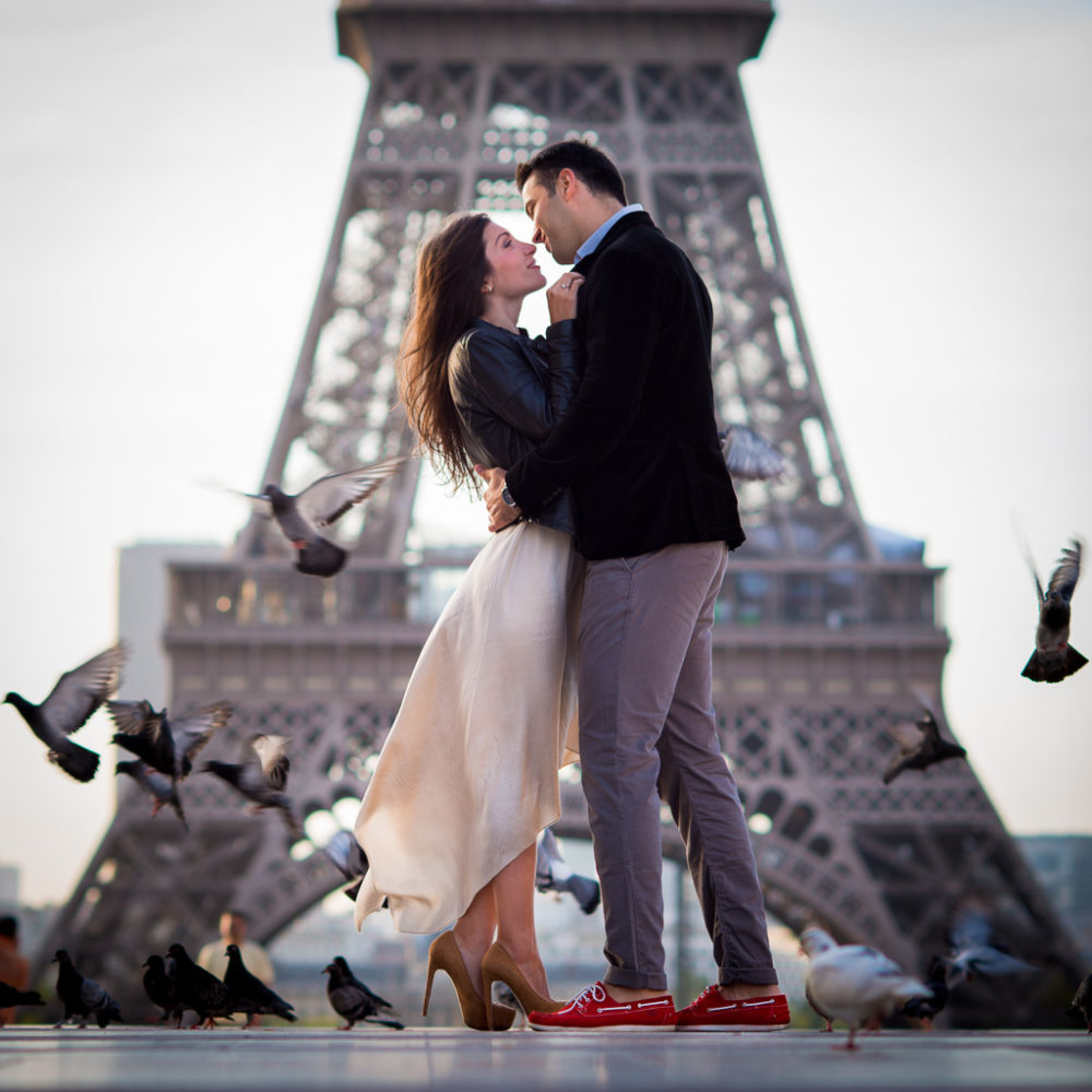 Paris photographer Engagement photography in Paris