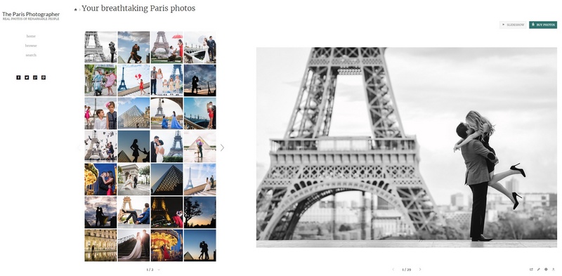 Sample online gallery