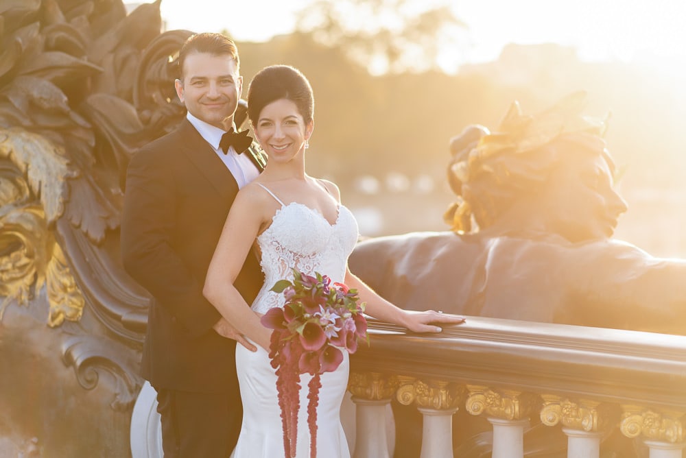 Hotel Crillon Paris wedding - Alexander 3 bridge portraits -4 Hotel Crillon Paris wedding - Alexander 3 bridge portraits -4