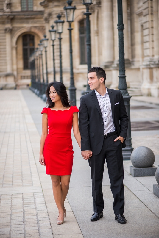 Honeymoon photo session with Paris photographer Fran Boloni